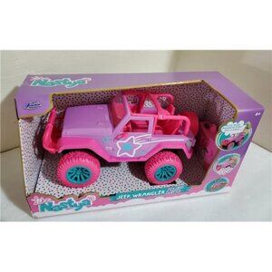Jada Toys Like Nastya 1:16 Jeep RC Remote Control Car Pink Perfect Gift for Kid